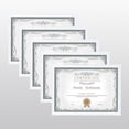 thumbnail image 1 of Scholartree 5P Contemporary Gallery Document Picture Frame Set, A4/8.5x11 Tabletop Picture Frames, White, 1 of 4