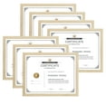 thumbnail image 1 of Scholartree 7 PACK 8.5x11 Picture Frame, Award Certificate Diploma Document Bulk 8.5 by 11 College Frames, Wall or Tabletop, Wood Grain Finish, 1 of 4