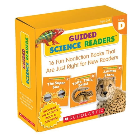 Scholastic 1538256 Guided Science Readers Book, Level D - Set of 16