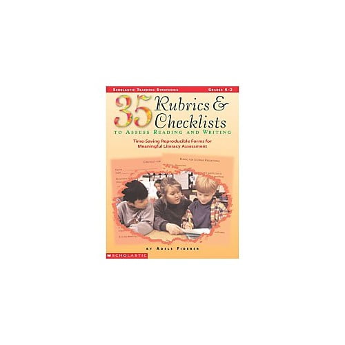 Pre-Owned Scholastic 35 Rubrics Checklists To Assess Reading Writing