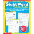 thumbnail image 1 of Scholastic 978-0-439-36562-8 100 Write-and-Learn Sight Word Practice Pages, 1 of 6