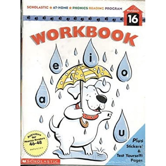Pre-Owned Scholastic At-Home - Phonics Reading Program - Workbook 16 9780590688246 Used