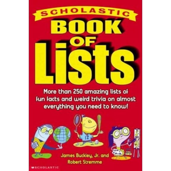 Pre-Owned Scholastic Book of Lists Paperback