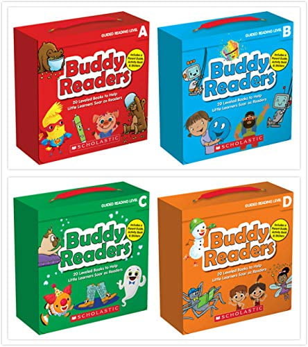 Scholastic Buddy Readers Parent Pack Boxes Set : Guided Reading Level A, B, C, D by Liza Charlesworth (Boxed Set Collection) Scholastic Buddy Readers Parent Pack Boxes Set : Guided Reading Level A, B, C, D by Liza Charlesworth (Boxed Set Collection)