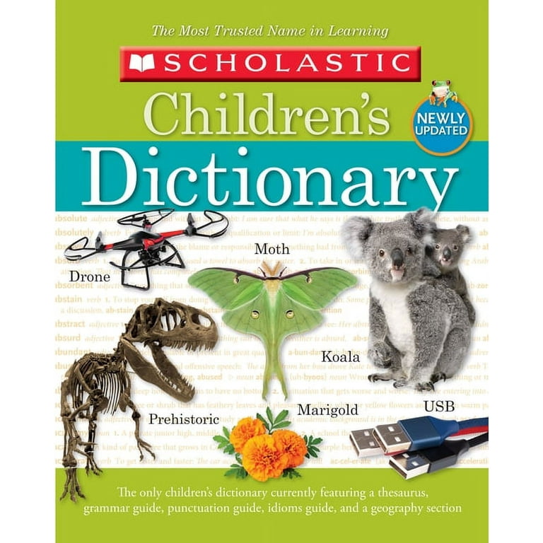 Scholastic Children's Dictionary, (Hardcover) - Walmart.com