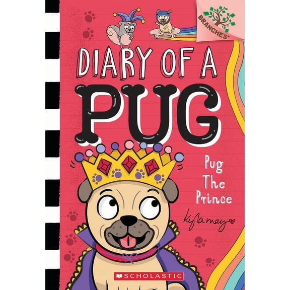 Pre-Owned Scholastic: Diary of a Pug: Pug the Prince, Book 9 (Paperback)