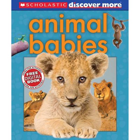 Pre-Owned Scholastic Discover More: Animal Babies Hardcover Andrea Pinnington