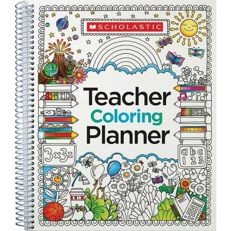 Scholastic Doodle Teaching Planner - Academic - Multi - 11.1 Scholastic Doodle Teaching Planner - Academic - Multi - 11.1