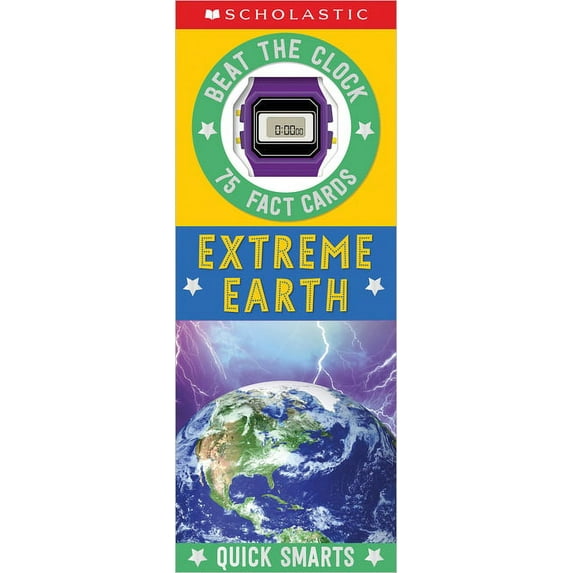 Scholastic Early Learners Extreme Earth Fast Fact Cards: Scholastic Early Learners (Quick Smarts), (Paperback)