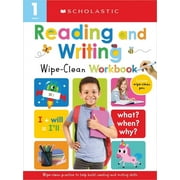 Scholastic Early Learners First Grade Reading/Writing Wipe Clean Workbook