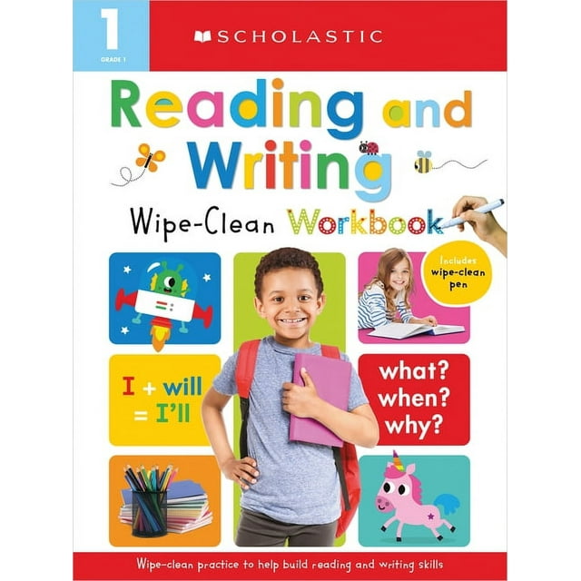 Scholastic Early Learners First Grade Reading/Writing Wipe Clean