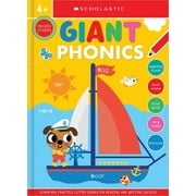 Scholastic Early Learners Giant Phonics Workbook Scholastic Early Learners Giant Workbook Paperback