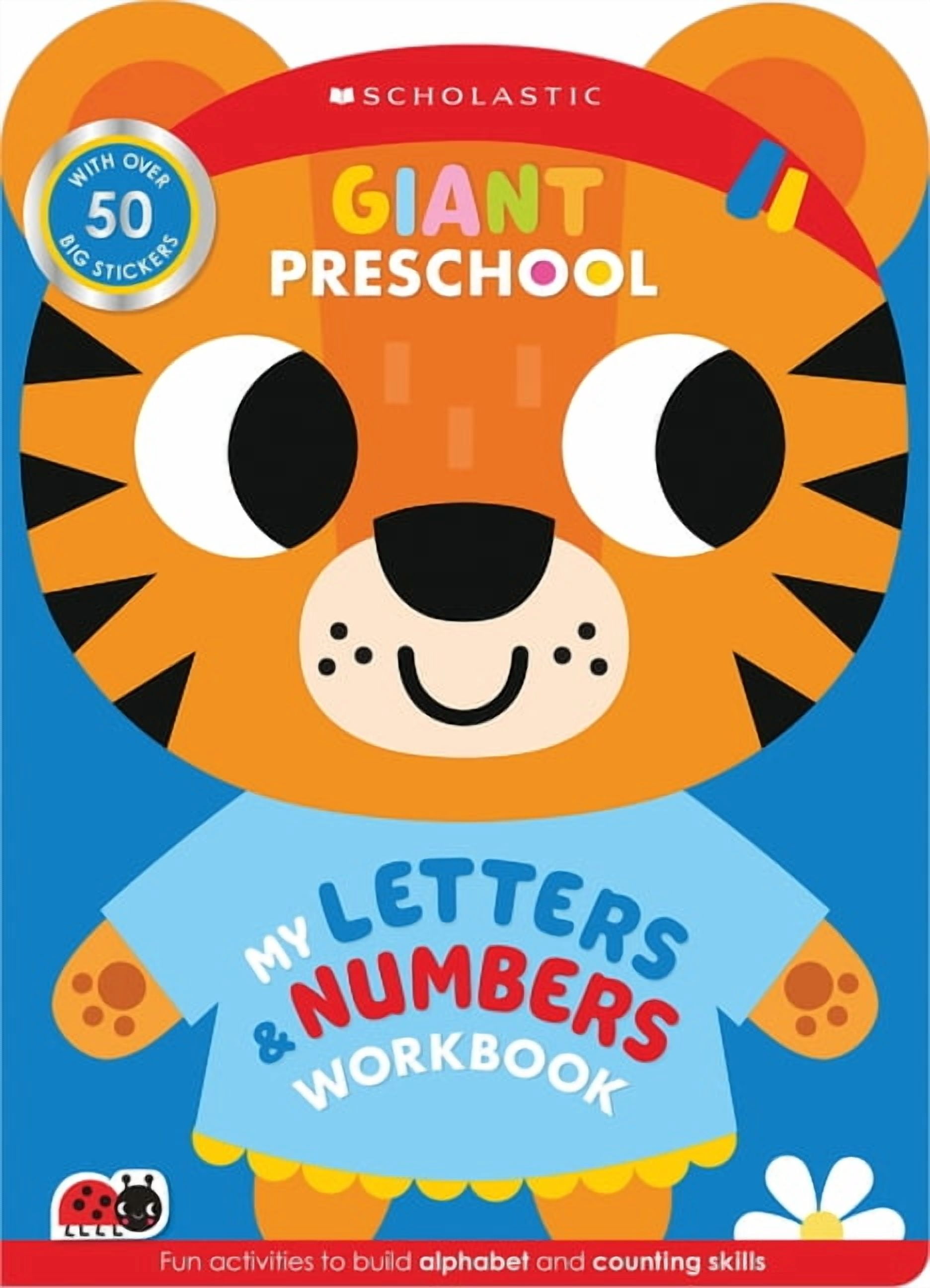 Scholastic Early Learners Giant Preschool: My Alphabet and Counting Workbook (Scholastic Early Learners), (Paperback)