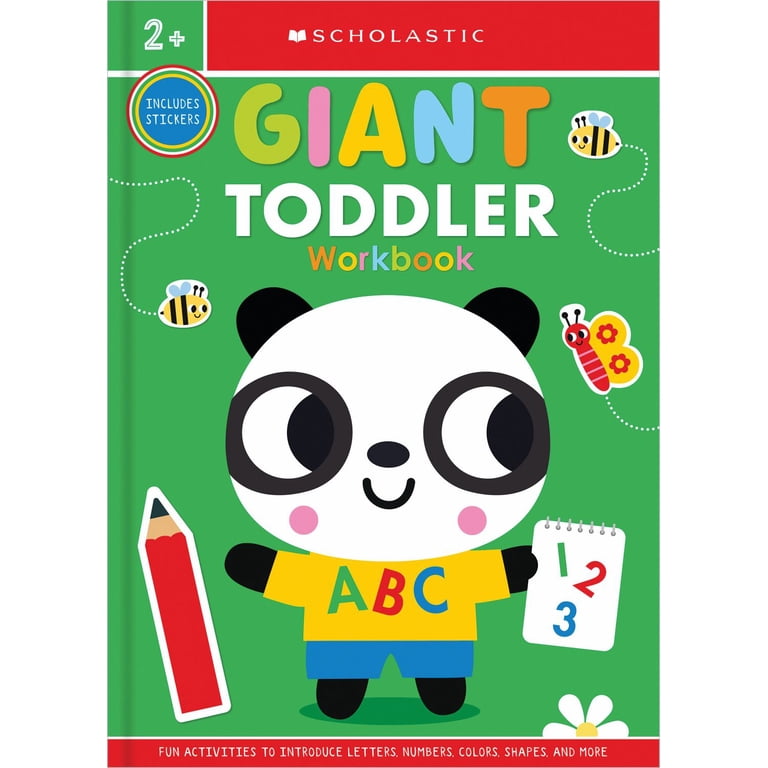 Giant Toddler Workbook: Scholastic Early Learners (Workbook