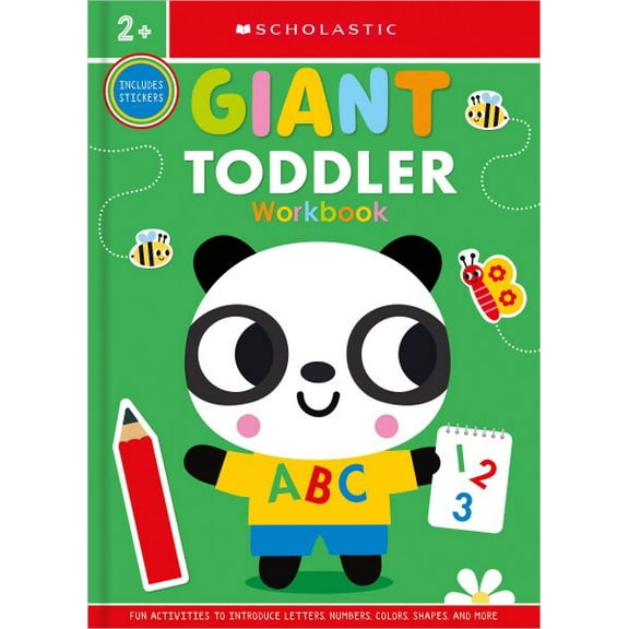 Pre-Owned Giant Toddler Workbook: Scholastic Early Learners (Workbook) (Paperback) 1339018128 9781339018126