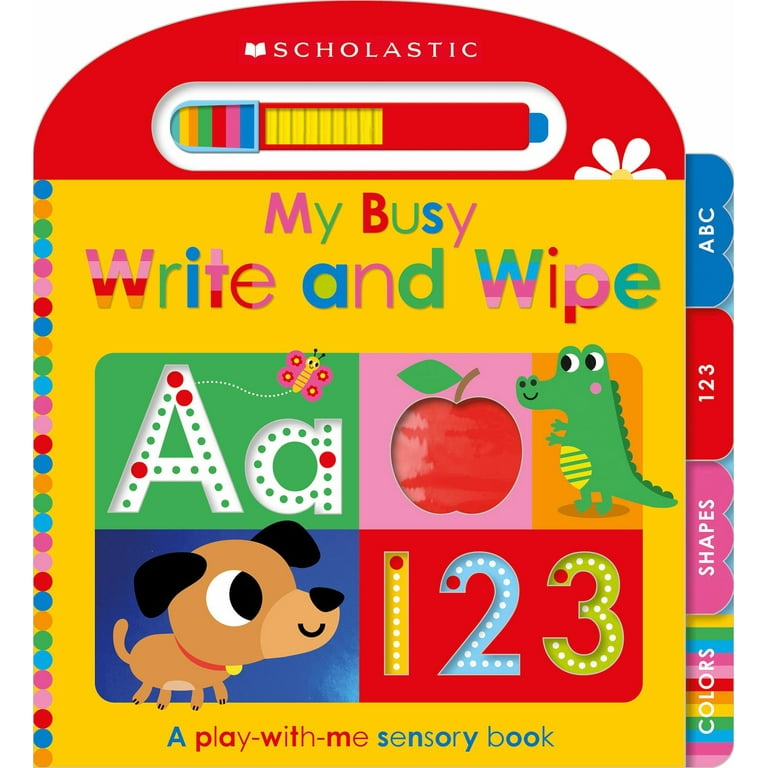 Scholastic Early Learners My Busy Write And Wipe Hardcover