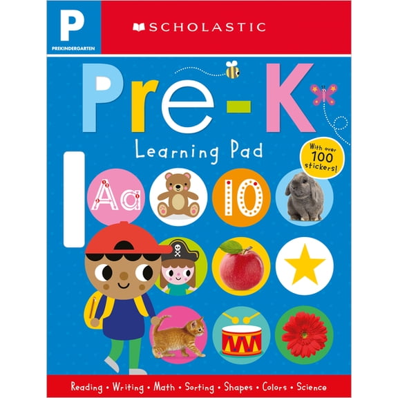Scholastic Early Learners Pre-K Learning Pad: Scholastic Early Learners (Learning Pad), (Paperback)
