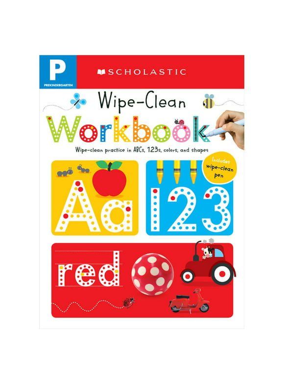 Scholastic Early Learners: Pre-K Wipe-Clean Workbook: Scholastic Early Learners (Wipe-Clean) (Hardcover)