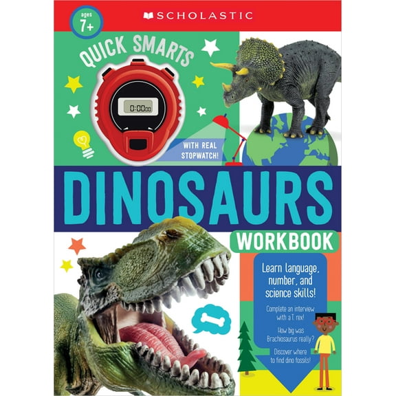 Scholastic Early Learners Quick Smarts Dinosaurs Workbook: Scholastic Early Learners (Workbook), (Paperback)