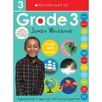Pre-Owned Scholastic Early Learners Third Grade Jumbo Workbook: Scholastic Early Learners (Jumbo Workbook), (Paperback)