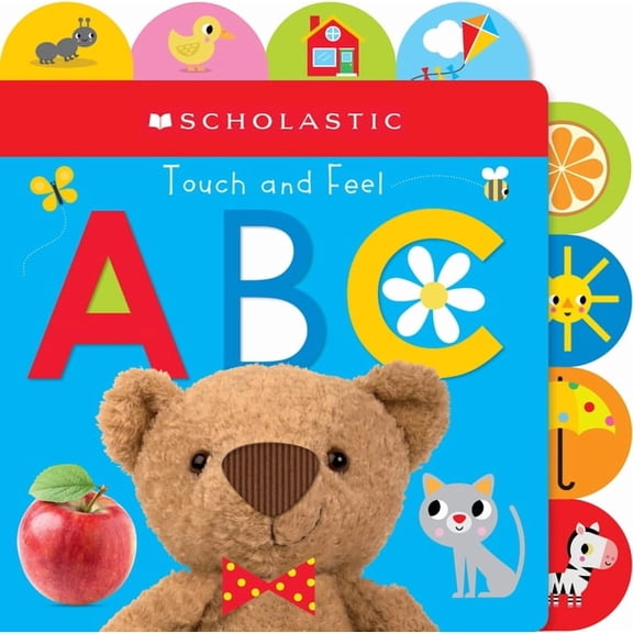 Scholastic Early Learners Touch and Feel Abc: Scholastic Early Learners (Touch and Feel), (Board Book)