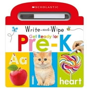 Scholastic Early Learners: Write and Wipe Get Ready for Pre-K: Scholastic Early Learners (Write and Wipe) (Board Book)
