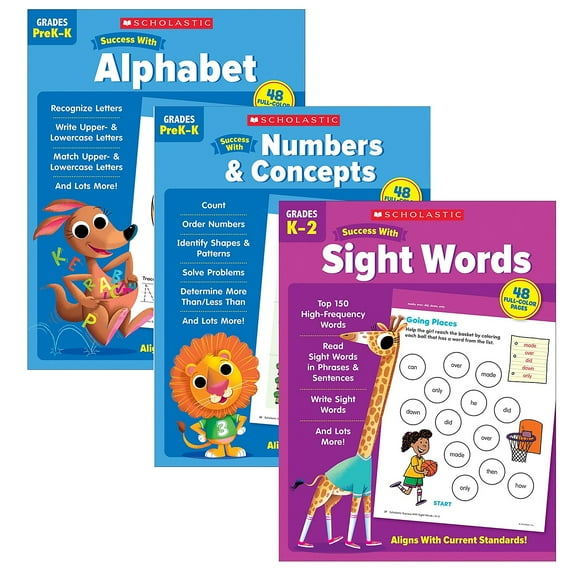 Scholastic Early Learning Success Workbooks 3/Set SC-SWECST1