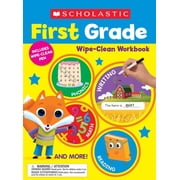 Scholastic First Grade Wipe-Clean Workbook, Paperback