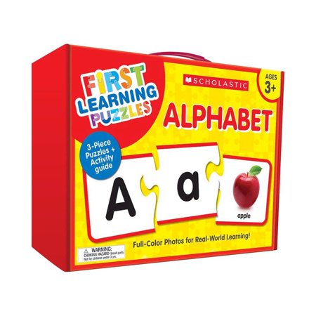 Scholastic First Learning Puzzles: Alphabet