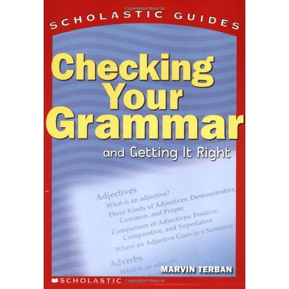 Pre-Owned Checking Your Grammar (Paperback) 0590494554 9780590494557