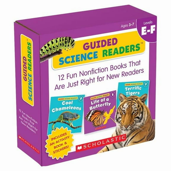 Scholastic 2023447 Guided Science Readers Set Book - Level E-F
