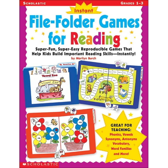 Scholastic Instant File Folder Games For Reading