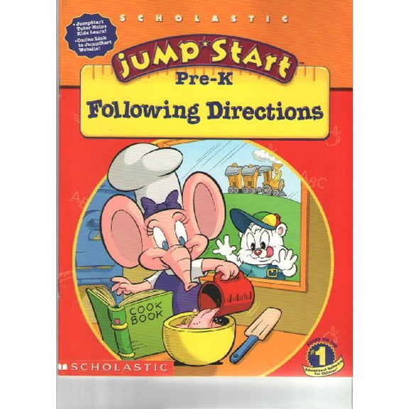 Pre-Owned Scholastic Jump Start Pre-K: Following Directions Paperback