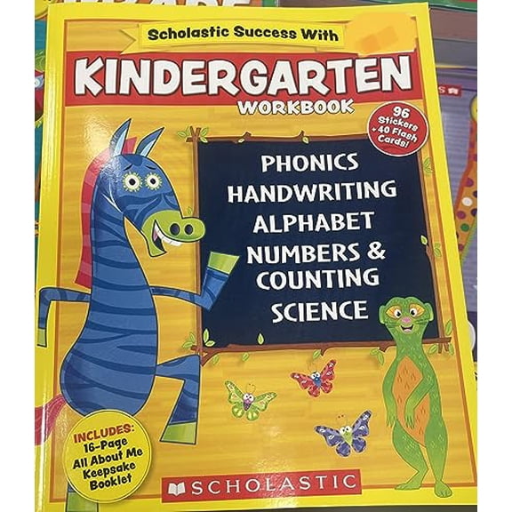 Pre-Owned Kindergarten Workbook (Scholastic Success With)