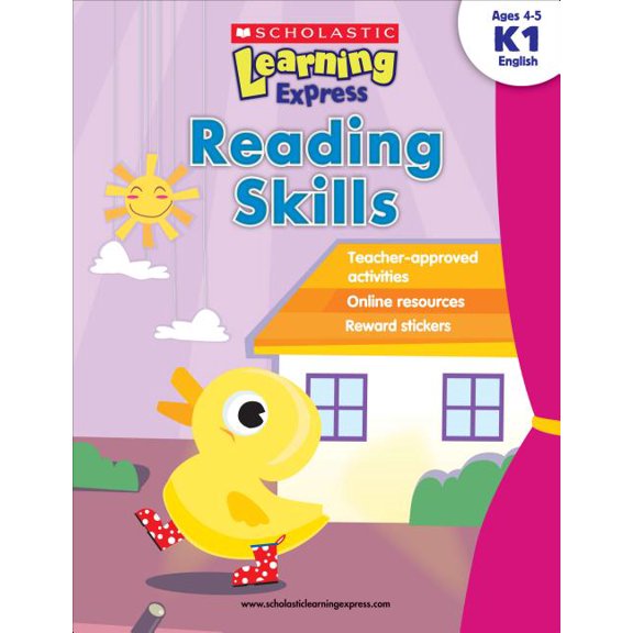 Pre-Owned Scholastic Learning Express: Scholastic Learning Express: Reading Skills: Grades K-1 (Paperback)