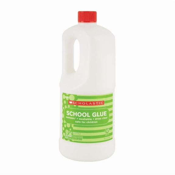 Scholastic Liquid Glue, 32.4 Oz, White