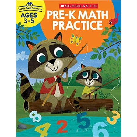 Pre-Owned Pre-K Math Practice (Little Skill Seekers) Paperback