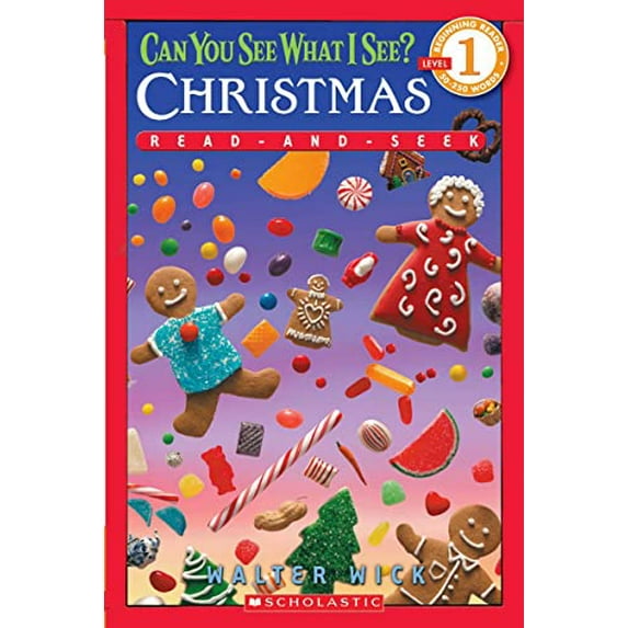 Pre-Owned Scholastic Reader Level 1: Can You See What I See? Christmas: Read-And-Seek Paperback