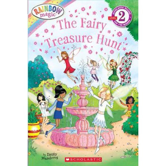 Pre-Owned Scholastic Reader Level 2: Rainbow Magic: The Fairy Treasure Hunt (Paperback) 0545384931 9780545384933