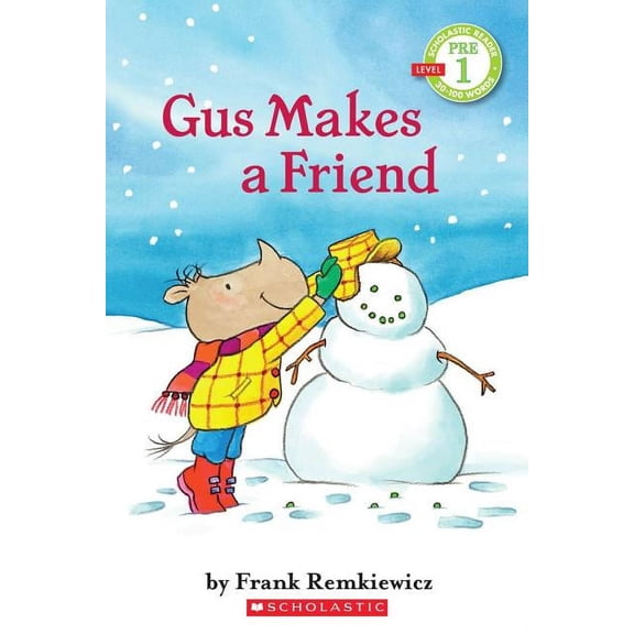 Pre-Owned SCHOLASTIC READER PRELEVEL 1 GUS MAKES A