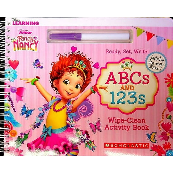 Scholastic: Ready, Set, Write ABCs and 123s, Book 1 (Wipe-Clean Activity Book)