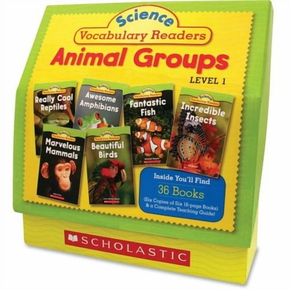 Scholastic Res. Vocabulary Readers Animal Groups Printed Book by Liza Charlesworth Book - Grade 1-2 - English