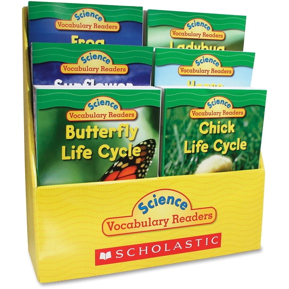 Scholastic, SHS0545015979, Res. Grade 1-3 Science Vocabulary Readers Set, 36 / Set
