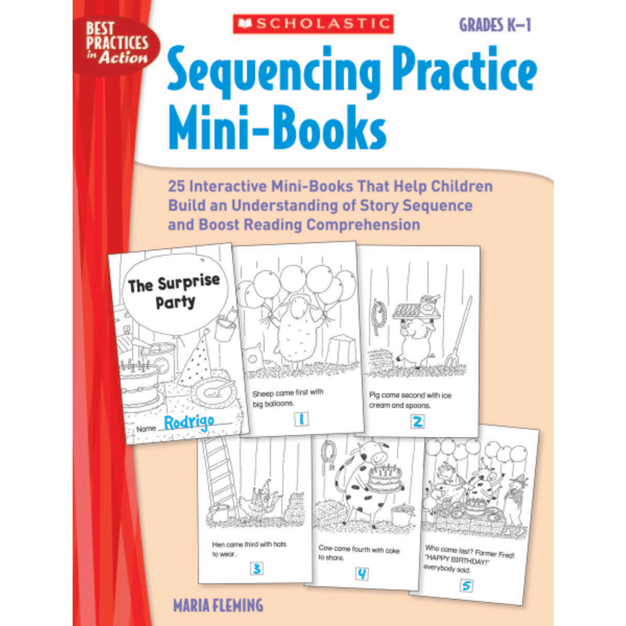 Scholastic Sequencing Practice Mini-Books: Grades K-1 - Walmart.com