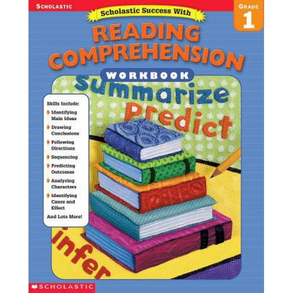Pre-Owned Scholastic Success With: Reading Comprehension Workbook: Grade 1 (Paperback) 0439444896 9780439444897
