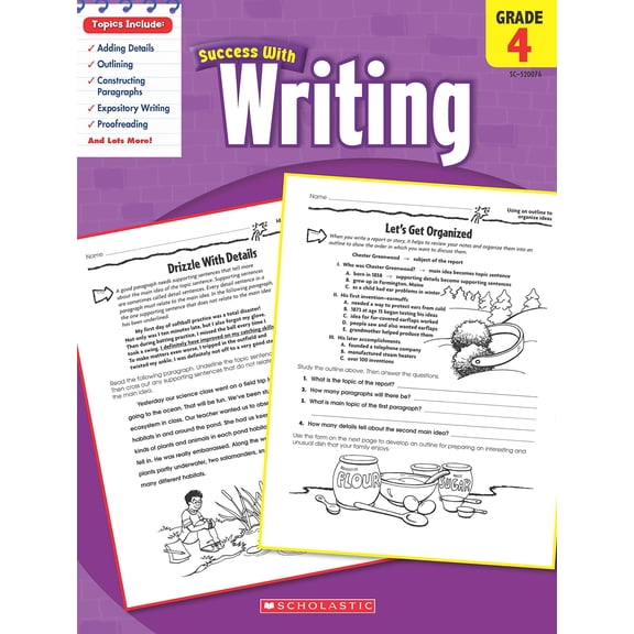 Pre-Owned Scholastic Success With Writing Grade 4