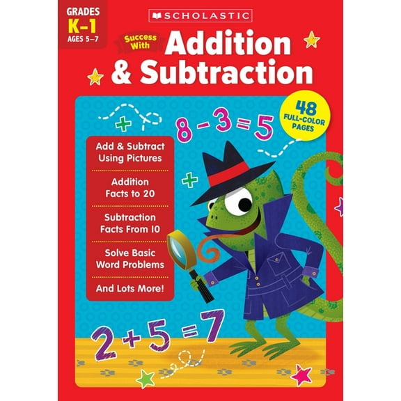 Scholastic Success with Addition & Subtraction (K-1), (Paperback)