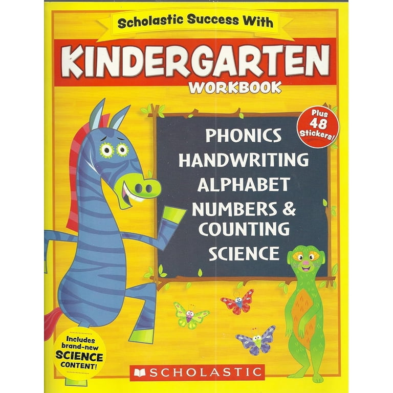 Scholastic Success with Kindergarten Workbook - Walmart.com