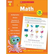 Scholastic Success with Math Grade 4 Workbook, Paperback