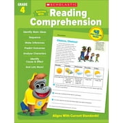 Scholastic Success with Reading Comprehension Grade 4 Workbook, Paperback